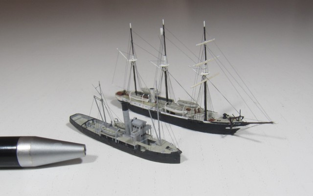 Patrouillenschiff Yelcho und Polarforschungsschiff Endurance (1/700)