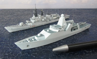 Patrouillenschiff Zr. Ms. Zeeland und Fregatte MMI Libeccio (1/700)