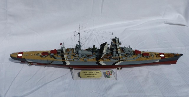 Schwerer Kreuzer Prinz Eugen (1/350)