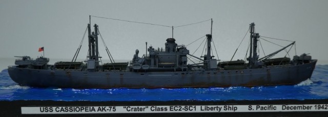 Frachter USS Cassiopeia (1/700)