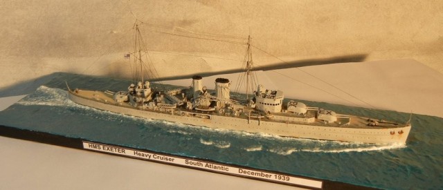 Schwerer Kreuzer HMS Exeter (1/700)