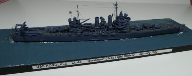 Leichter Kreuzer USS Honolulu (1/700)