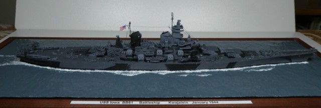 Schlachtschiff USS Iowa (1/700)