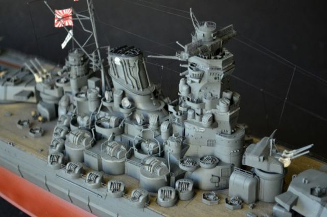 Japanisches Schlachtschiff Yamato (1/350)