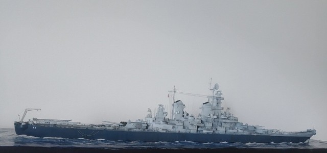 Schlachtschiff USS Missouri (1/350)