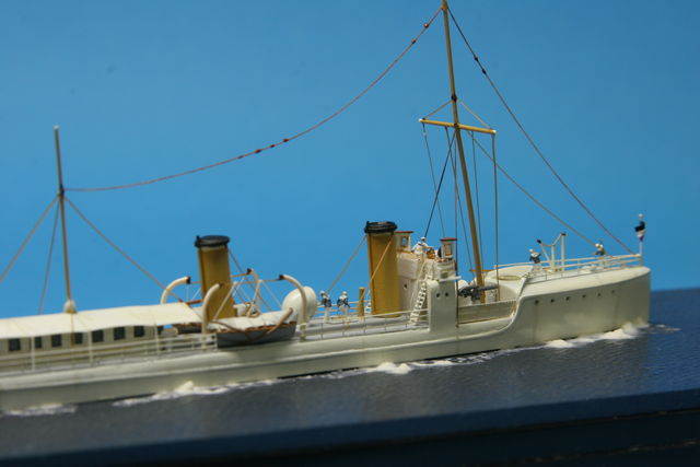 Depeschenboot SMS Sleipner 1/400 von Max Hecker