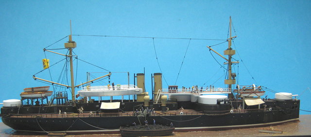 Schlachtschiff Ting Yuen 1/350 von Max Hecker