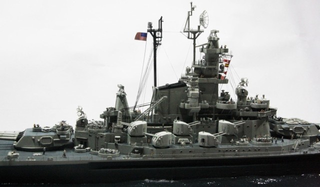 Schlachtschiff USS Massachusetts (1/350)