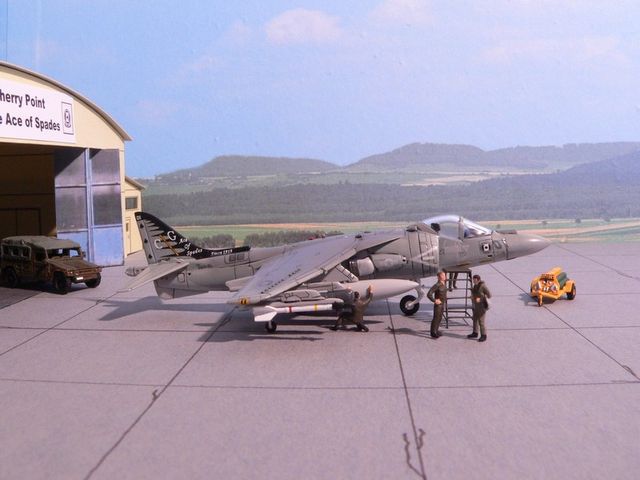 AV-8B Harrier II Plus in 1/144 von Matthias Pohl