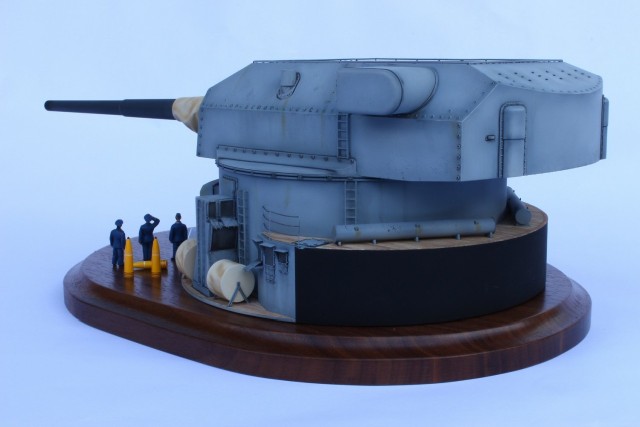 38-cm-Turm Bruno der Bismarck (1/72)