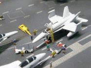 Trägerflugzeuge auf der USS Nimitz (1/700)