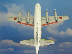 Japanisches U-Jagd-Flugzeug Lockheed P-3C Orion (1/144)