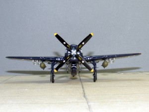 Jagdflugzeug Grumman F8F-1B Bearcat (1/72)