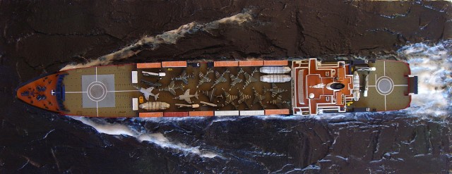 Hilfsflugzeugträger Atlantic Conveyor (1/700)