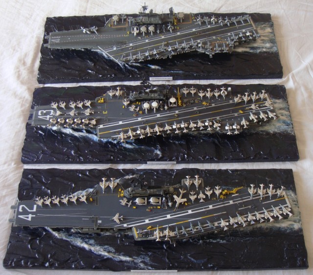 Flugzeugträger USS Franklin D. Roosevelt, Coral Sea und Midway (1/700)