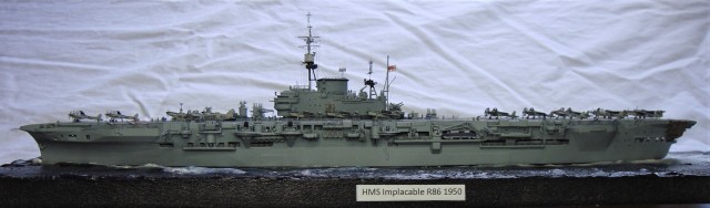 Flugzeugträger HMS Implacable (1/700)