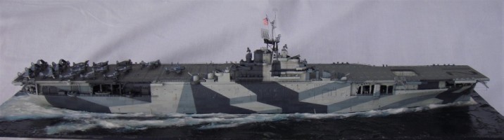 Flugzeugträger USS Hornet (1/700)