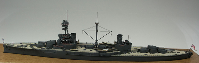 Britisches Schlachtschiff HMS Agincourt (1/700)