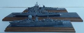 Flottillenführer Guichen, Flugbabwehrkreuzer Colbert und Lenkwaffenzerstörer Suffren (1/700)