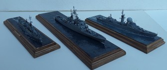 Flottillenführer Guichen, Flugbabwehrkreuzer Colbert und Lenkwaffenzerstörer Suffren (1/700)