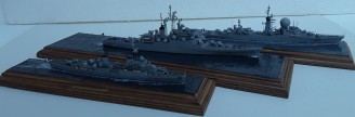 Flottillenführer Guichen, Flugbabwehrkreuzer Colbert und Lenkwaffenzerstörer Suffren (1/700)