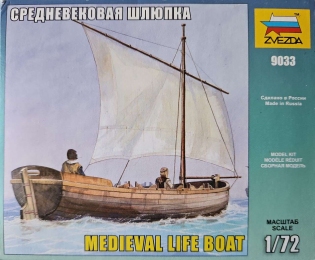 Mittelalterliches Boot (1/72)