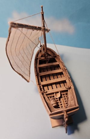 Mittelalterliches Boot (1/72)