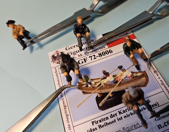 Mittelalterliches Boot (1/72)