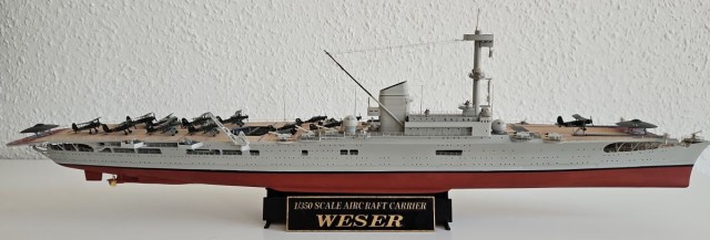 Flugzeugträger Weser (1/350)