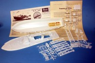 alter Revell-Bausatzes des Schnellboots PT-109 (1/72)