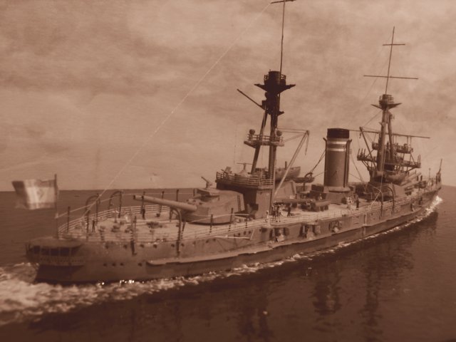 Spanisches Schlachtschiff Jaime I von Peter Fulgoney