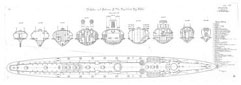 Deckplan und Sektionen S.M. Torpedoboote Typ „Falke“.