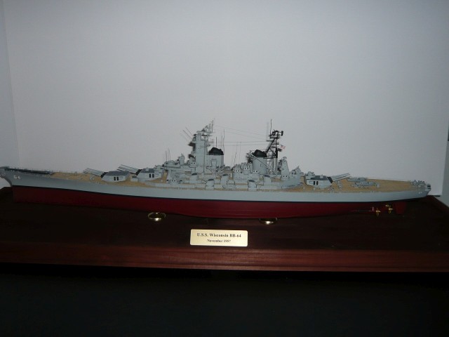 Schlachtschiff USS Wisconsin (1/350)