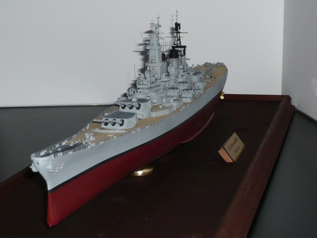 Schlachtschiff USS Wisconsin (1/350)