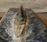 Japanisches Schlachtschiff NAGATO in 1/350 von Rainer Michalek