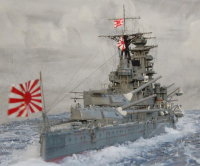 Japanisches Schlachtschiff NAGATO in 1/350 von Rainer Michalek