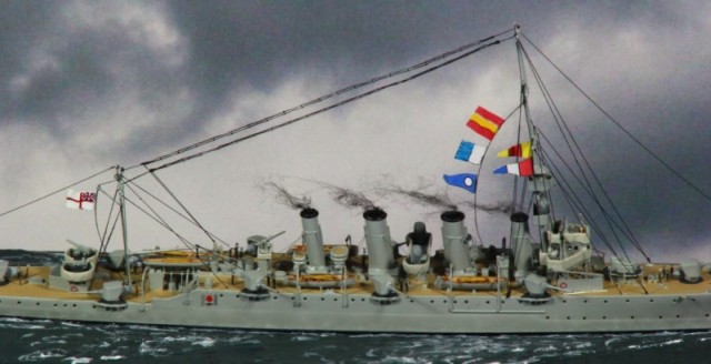 Leichter Kreuzer HMS Chester (1/700)