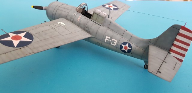 Jagdflugzeug Grumman F4F-3 Wildcat (1/48)