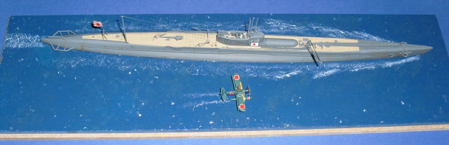 Flugzeugtragendes U-Boot I-19 in 1/350 von Sven Schönyan