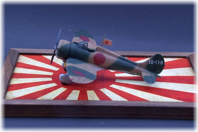 Jagdflugzeug Mitsubishi A5M2 (1/72)