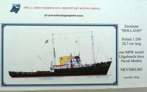 Bausatzdeckelbild Hochseeschlepper Holland (1/200)