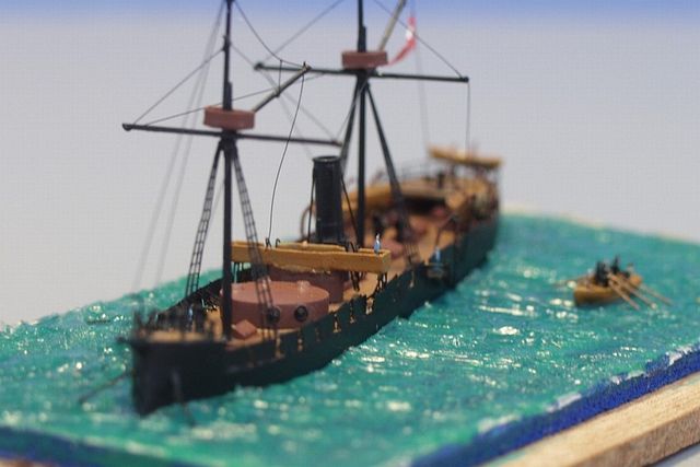 Turmschiff Huascar (Kombrig 1/700) von Thomas Sperling