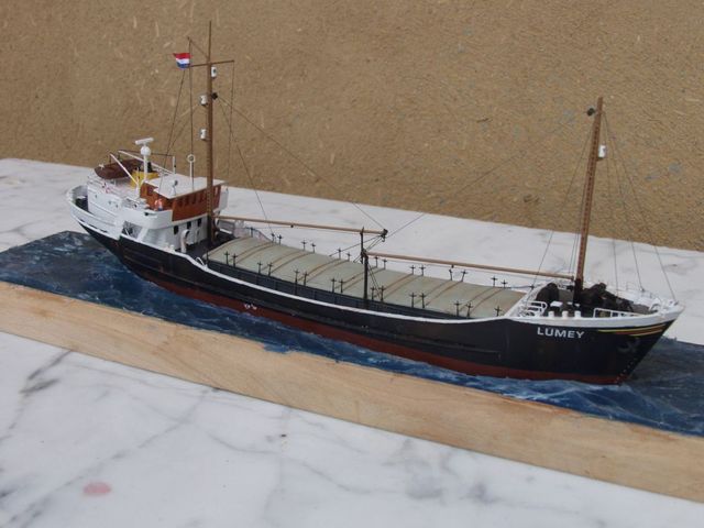 Küstenmotorschiff MS Lumey in 1/200 von Thomas Sperling