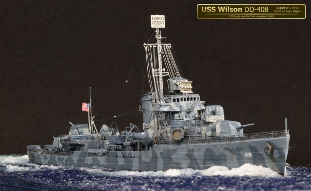 Zerstörer USS Wilson (1/700)