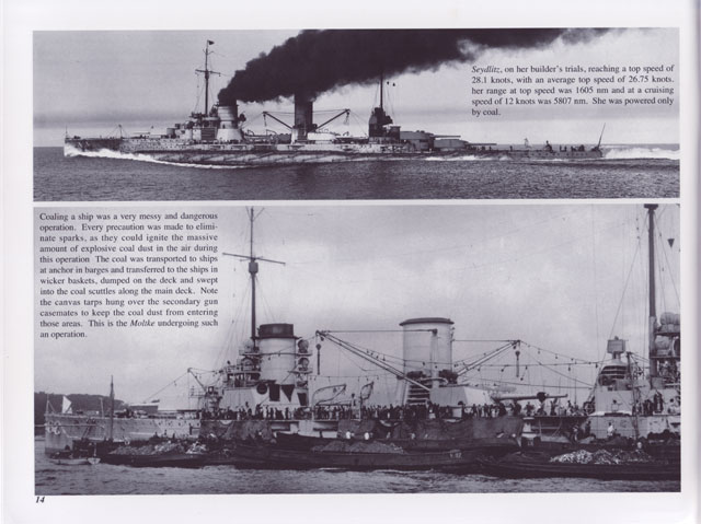 German Battlecruisers Beispielseite