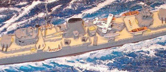 HMS Ajax 1/600 von Joerg Schumbert