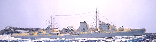 HMS Ajax 1/600 von Joerg Schumbert