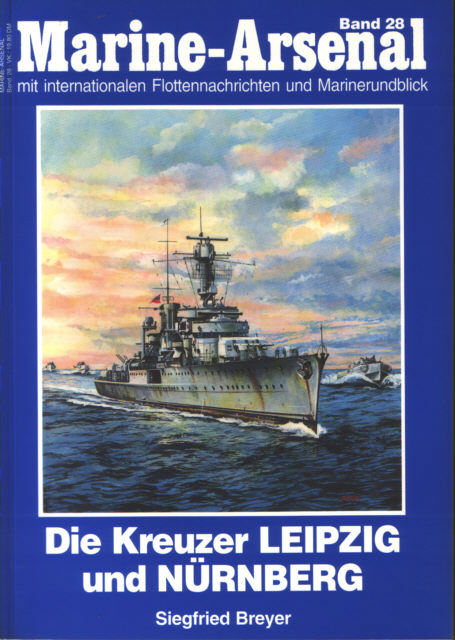 Die Kreuzer LEIPZIG und NÜRNBERG