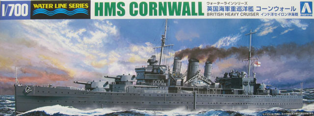 HMS Cornwall Deckelbild