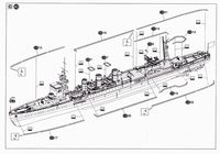 Aoshima: Fotoätzteil-Sets für IJMS Nagara 1/350